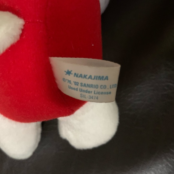 Hello Kitty Nakajima Strawberry 7” plush. - Picture 3 of 3